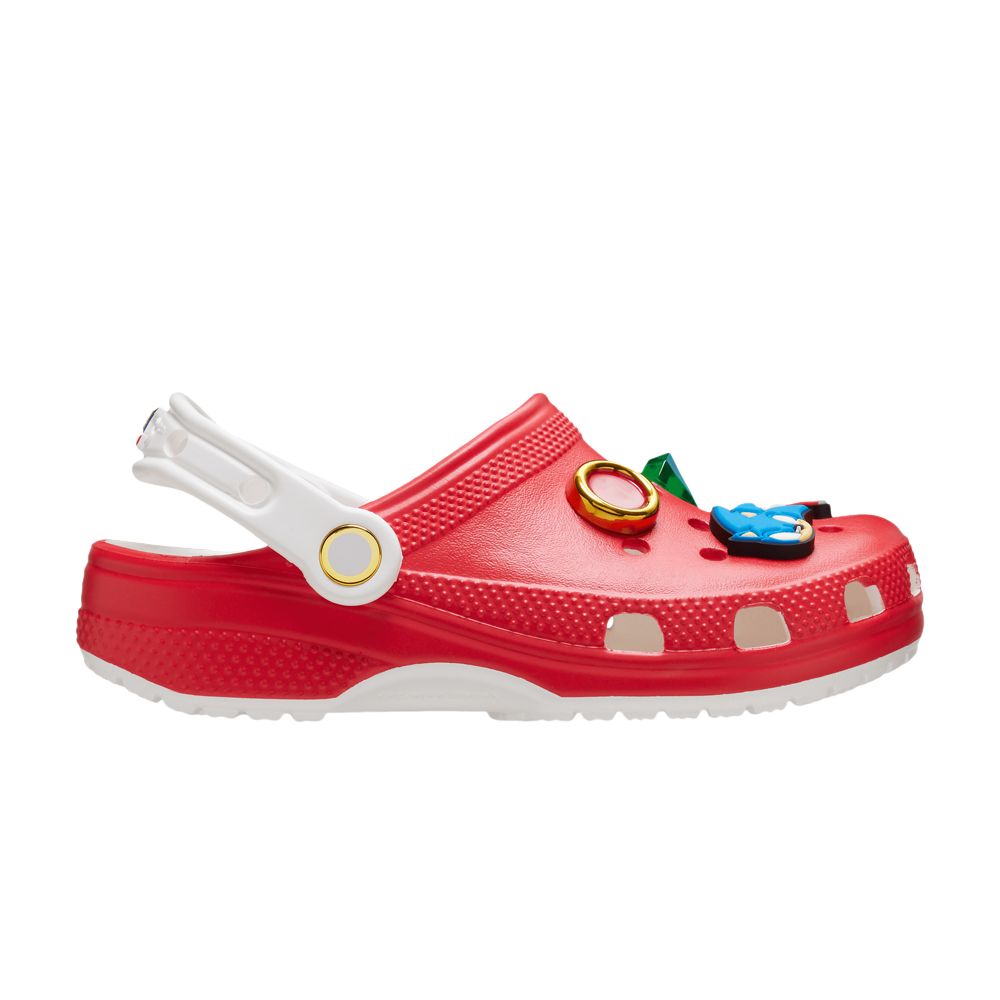 Crocs Sonic The Hedgehog x Classic Clog Kids 'Sonic's Shoes' | Red | Kid's Size 1