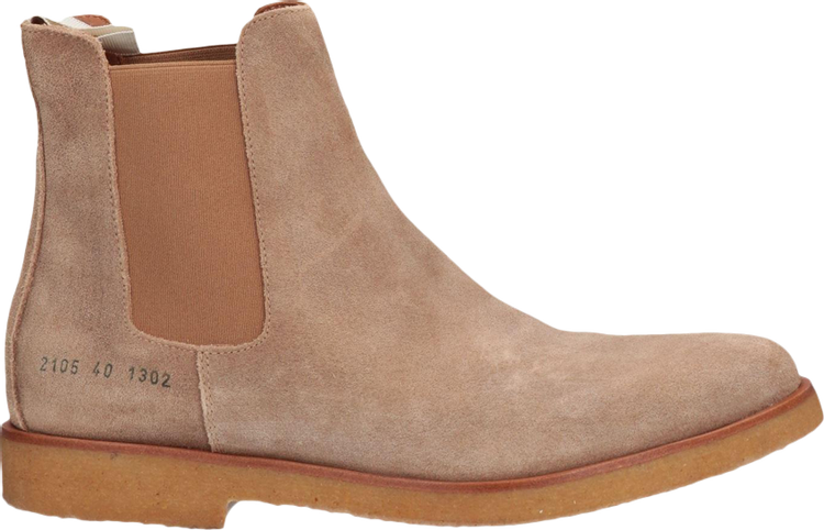 Common Projects Chelsea Boot Waxed Suede 'Tan'
