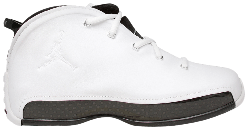 Buy Air Jordan 18.5 OG GS 'White Black Chrome' 306891 101 GOAT
