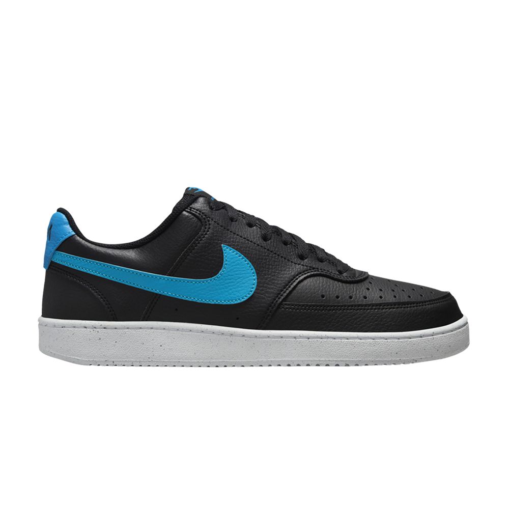 NIKE COURT VISION LOW NEXT NATURE 'BLACK LASER BLUE'