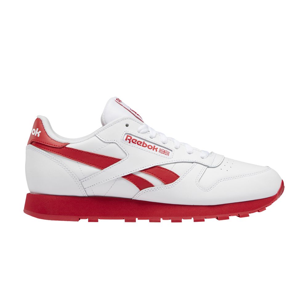 Pre-owned Reebok Classic Leather 'white Vector Red'