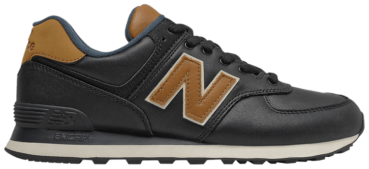 New Balance 574 Black Workwear