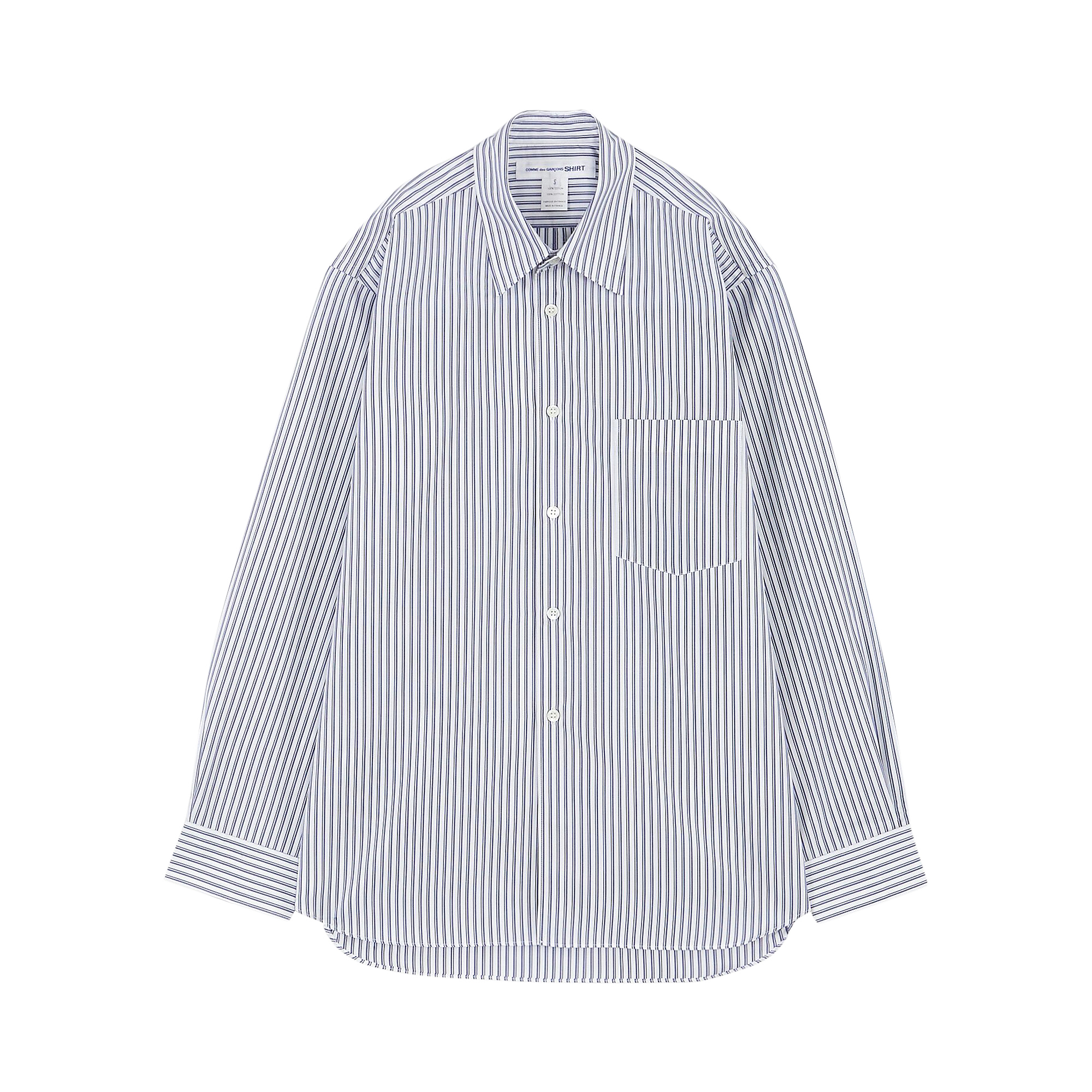 Pre-owned Comme Des Garçons Shirt Forever Woven Shirt 'white'