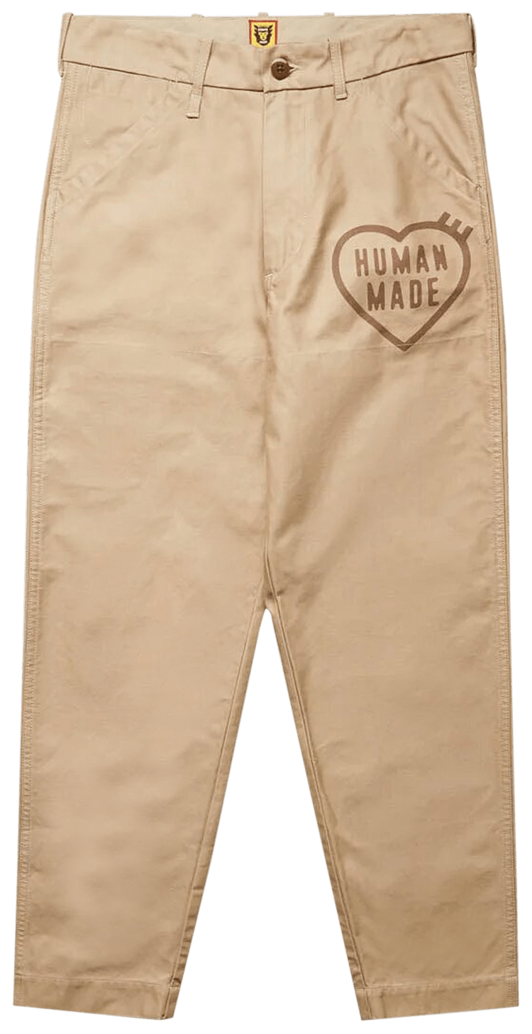 Buy Human Made Print Chino Pants 'Beige' - HM24PT002 BEIG