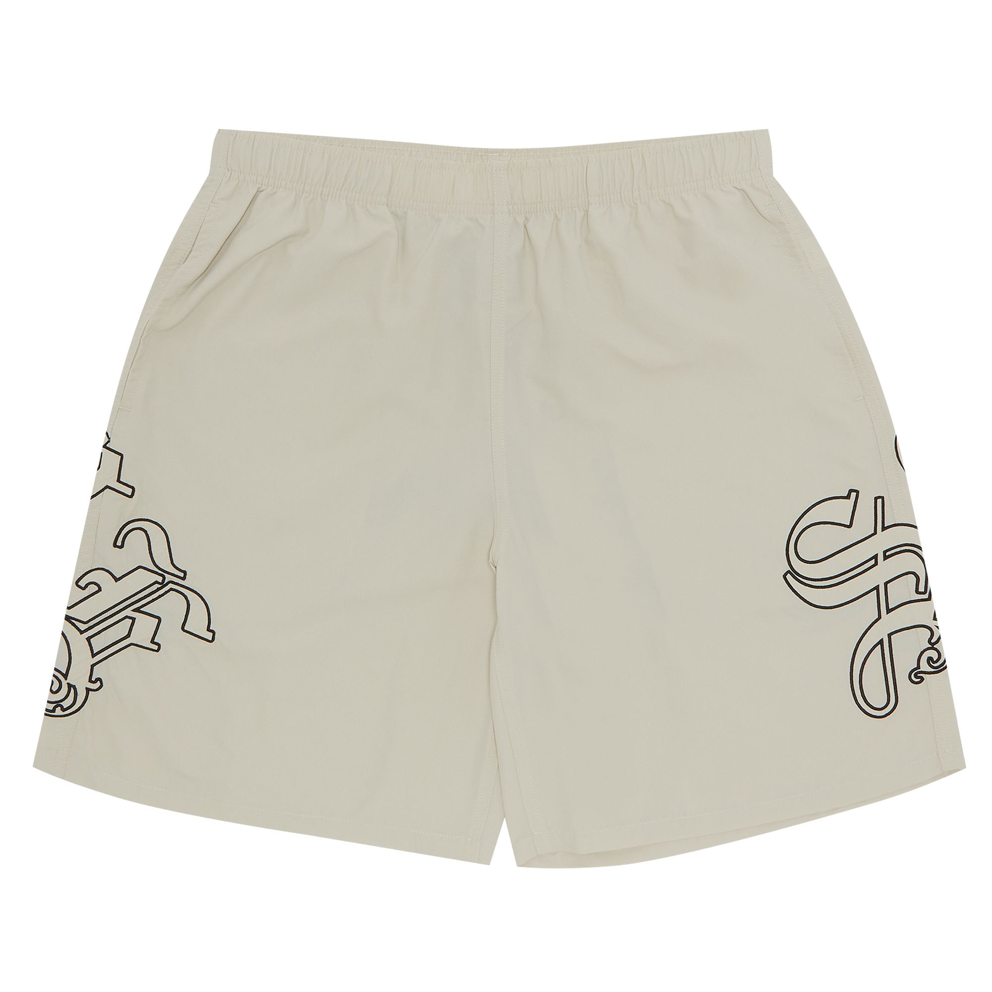 SUPREME SUPREME OLD ENGLISH NYLON SHORT 'STONE'