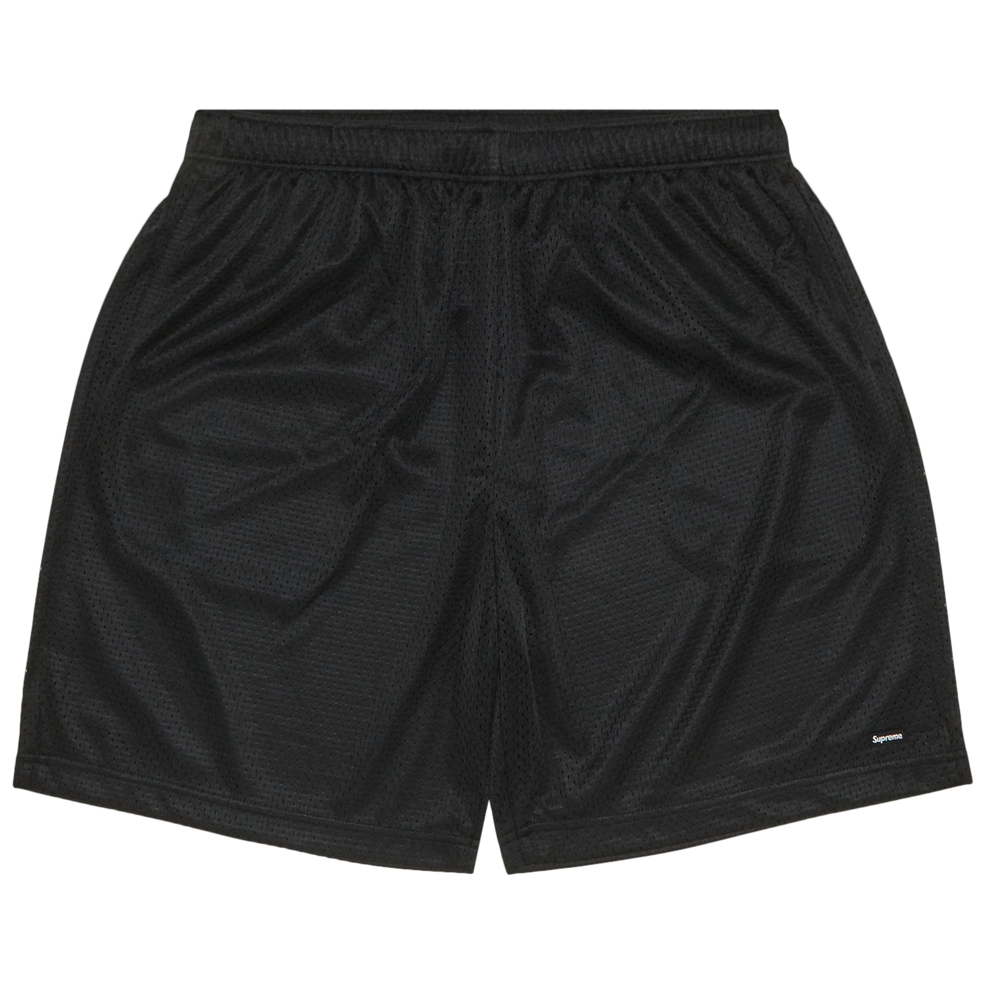 Pre-owned Supreme Small Box Baggy Mesh Short 'black'