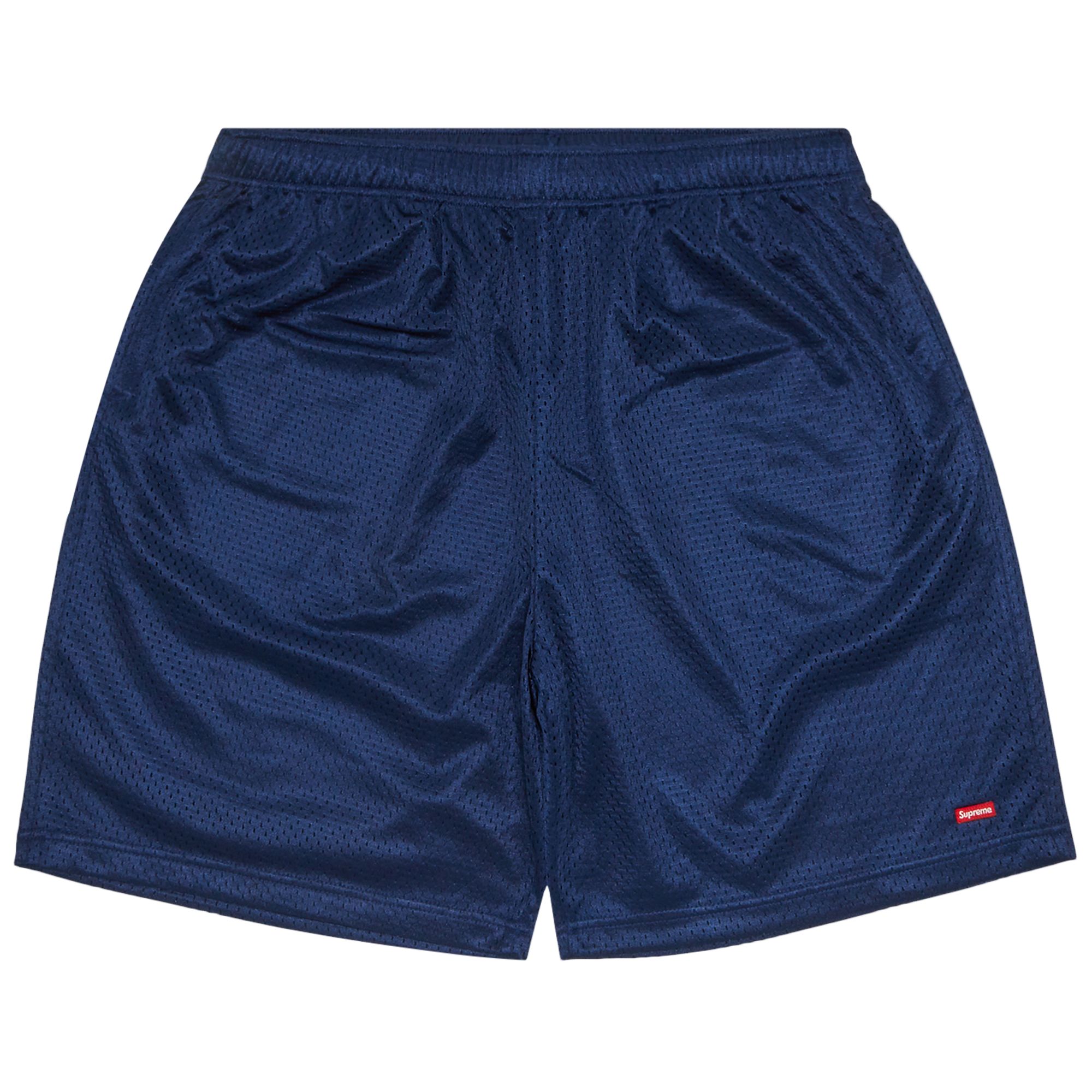 SUPREME SUPREME SMALL BOX BAGGY MESH SHORT 'NAVY'
