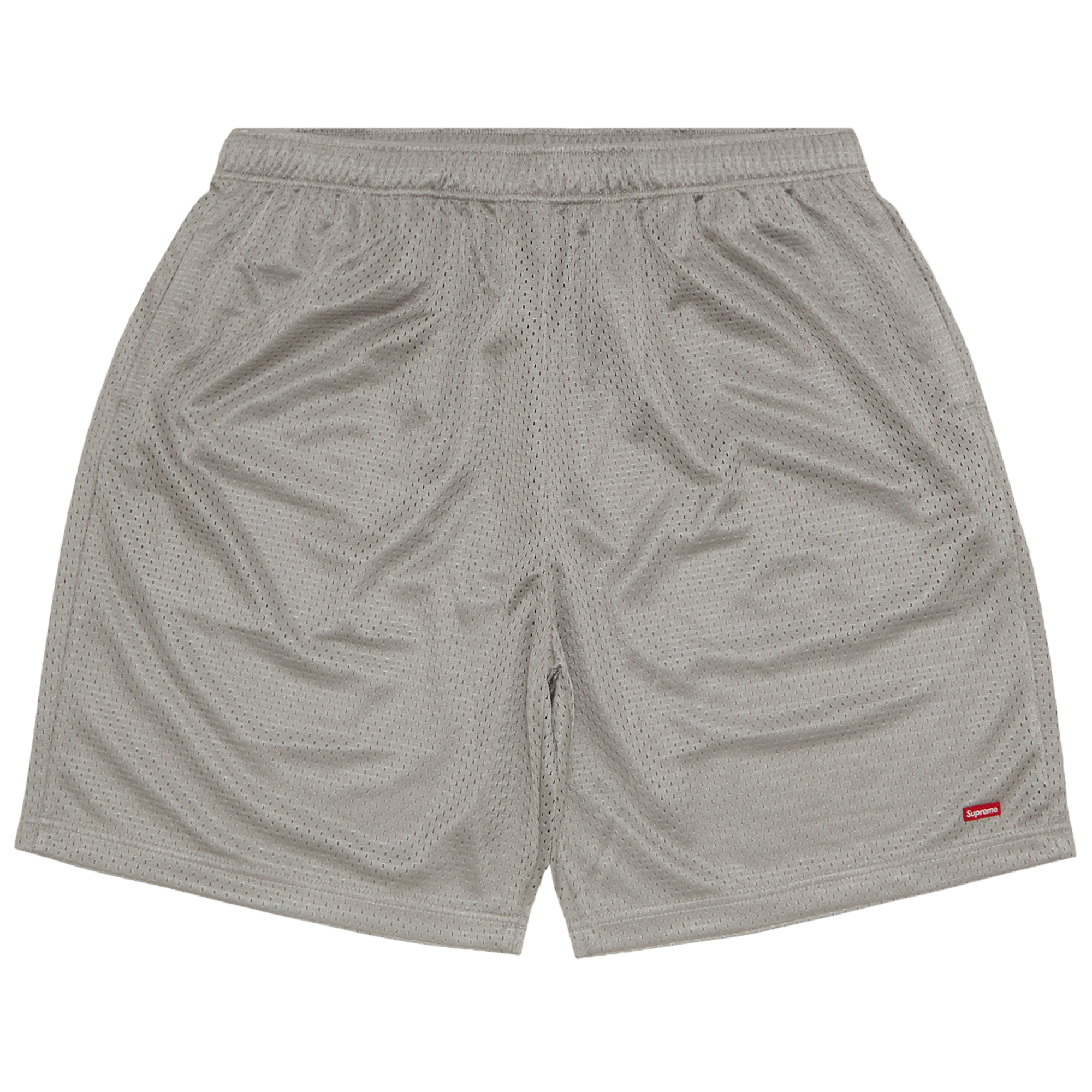 Pre-owned Supreme Small Box Baggy Mesh Short 'grey'