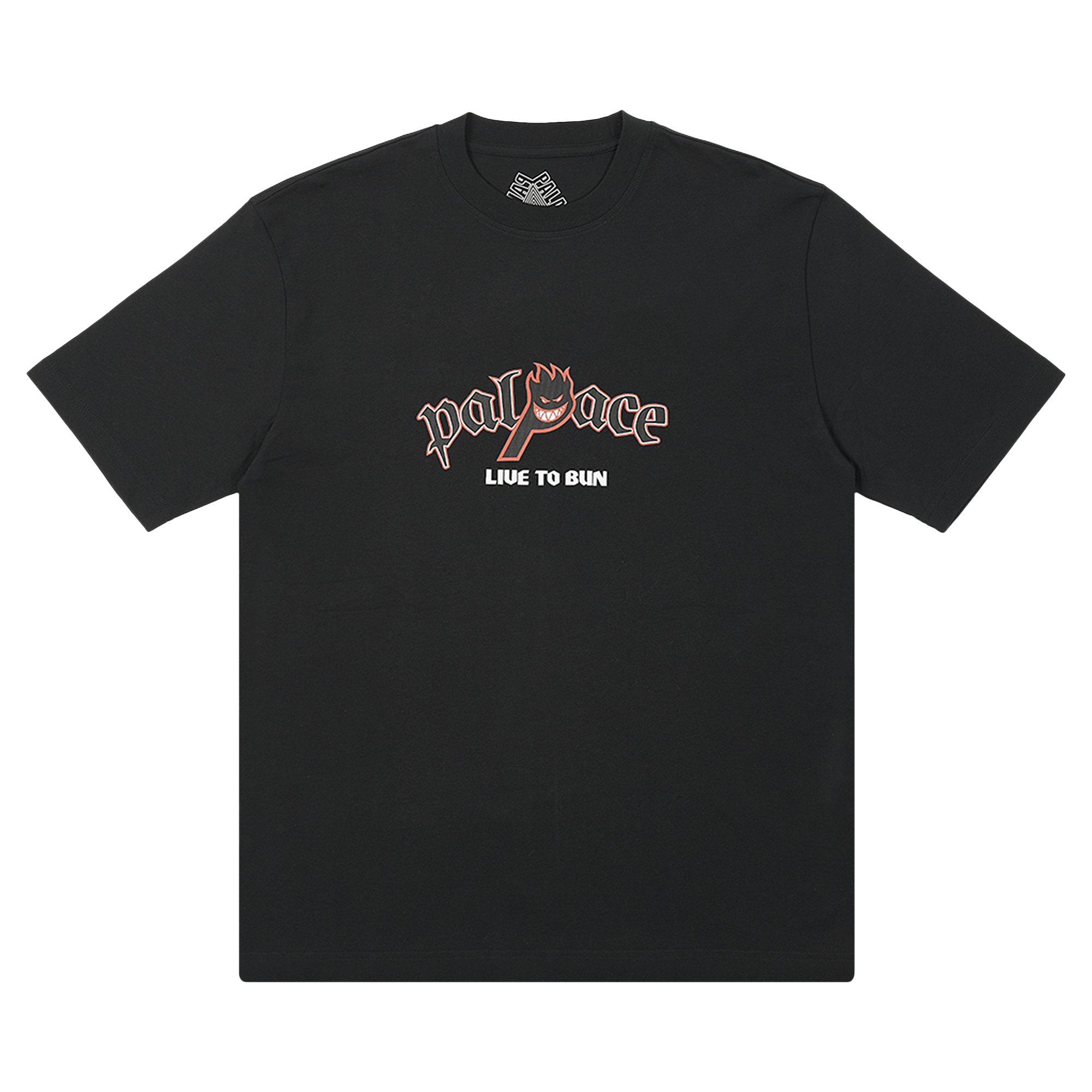 Pre-owned Palace X Spitfire P-head T-shirt 'black'