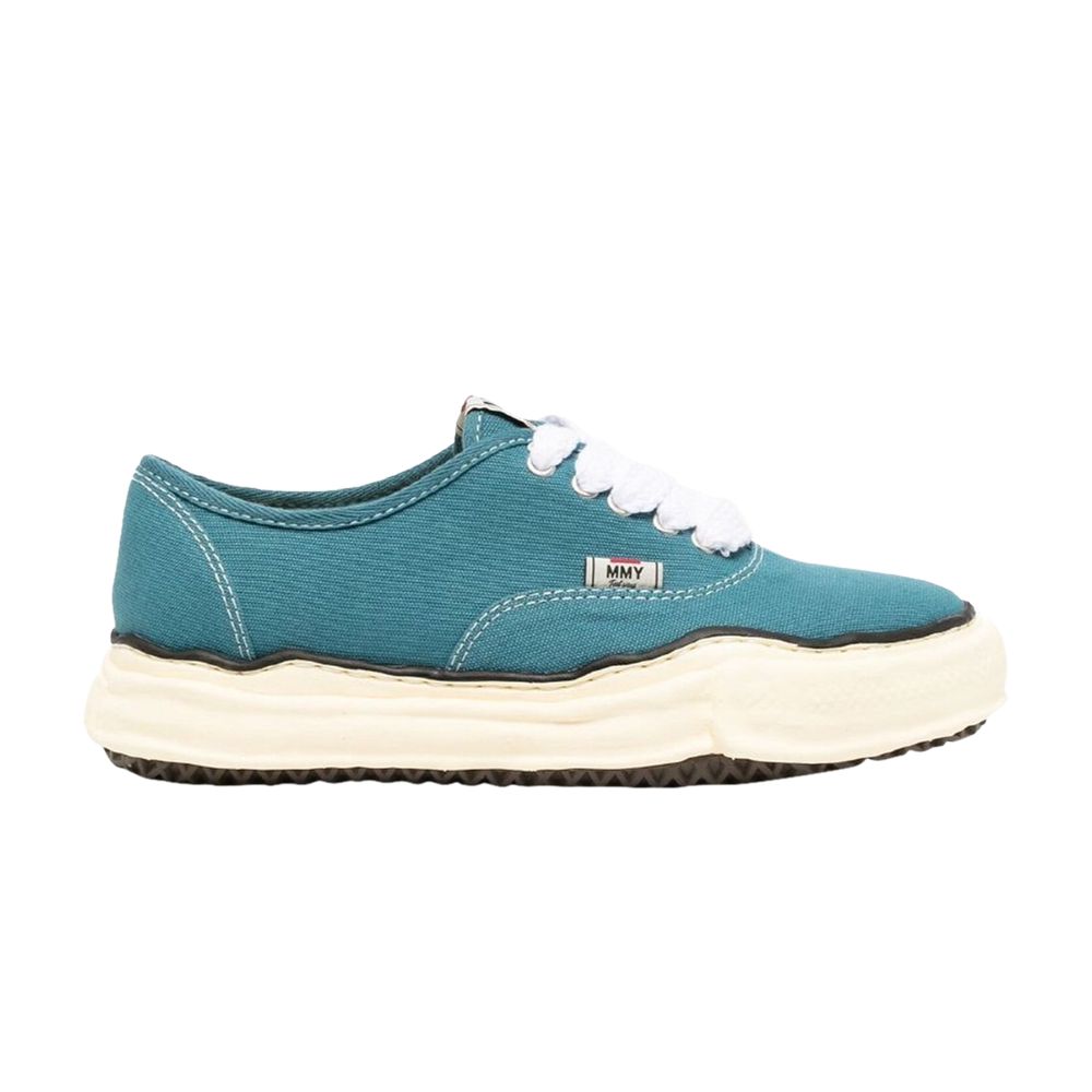 Pre-owned Miharayasuhiro Maison Mihara Yasuhiro Maison Mihara Yasuhiro Baker Og Sole Vintage Canvas Low 'blue' | Men's Size 4