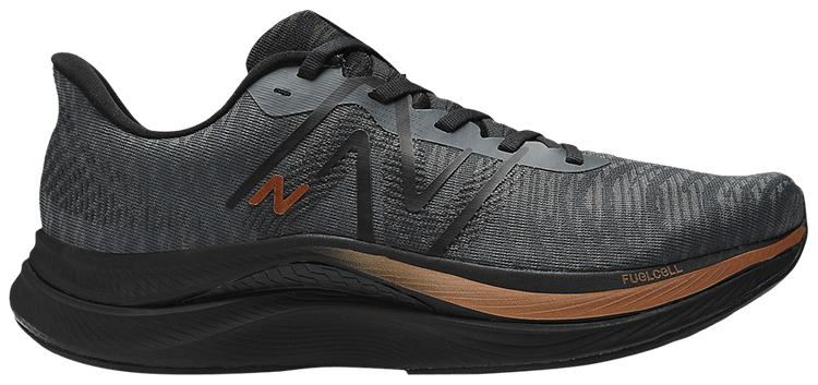New Balance FuelCell Propel v4 2E Wide Graphite Copper Metallic