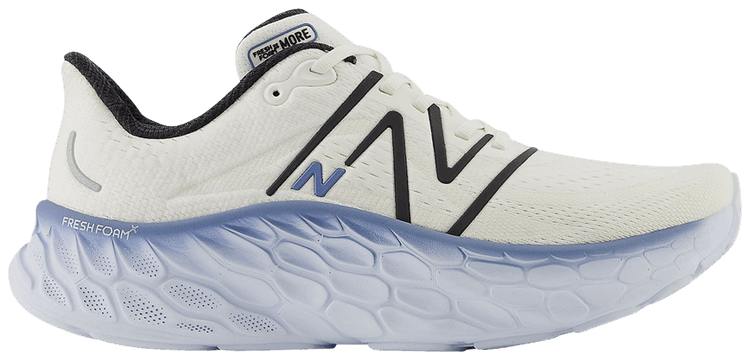 New Balance Fresh Foam X More v4 4E Wide Sea Salt Ice Blue