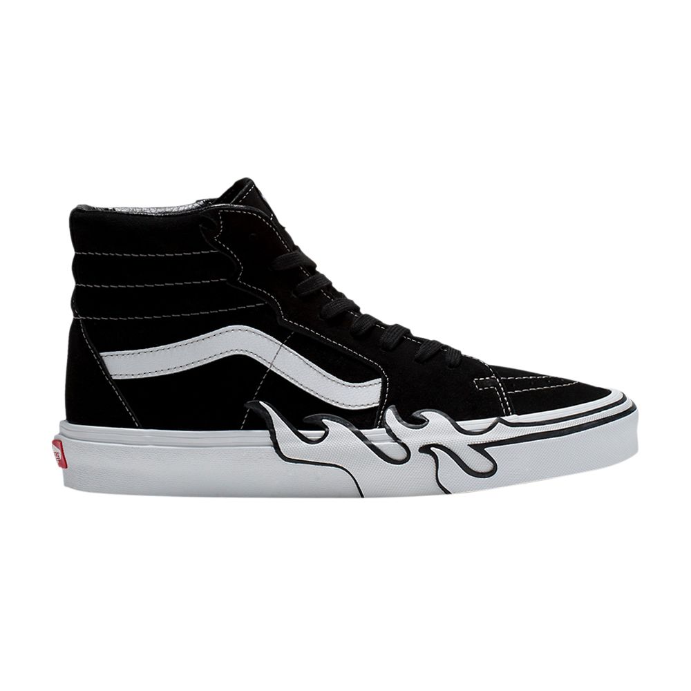 VANS SK8-HI 'FLAME - BLACK'