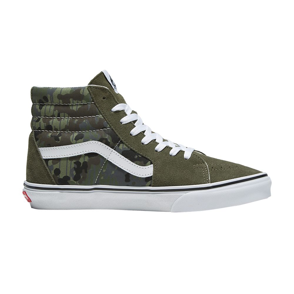 VANS SK8-HI 'RAIN CAMO GREEN'