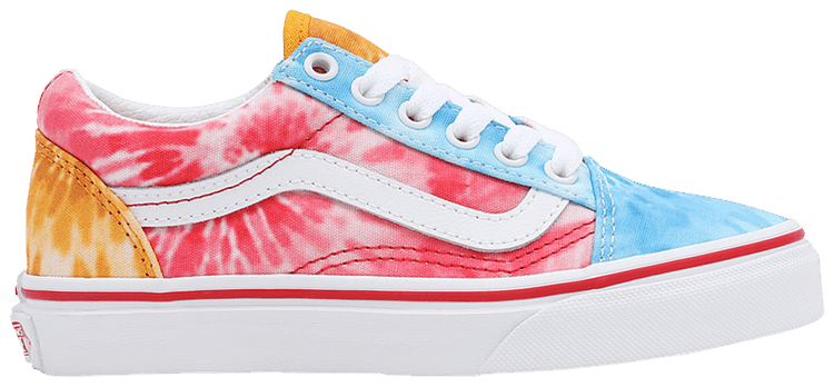 Vans Old Skool Kids Tie Dye Block