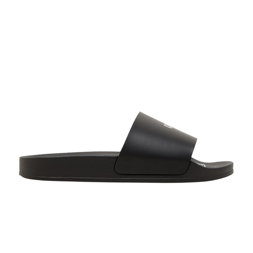 Pre-owned Off-white Wmns Off Stamp Pool Slider 'black' 2022 | Women's Size 35
