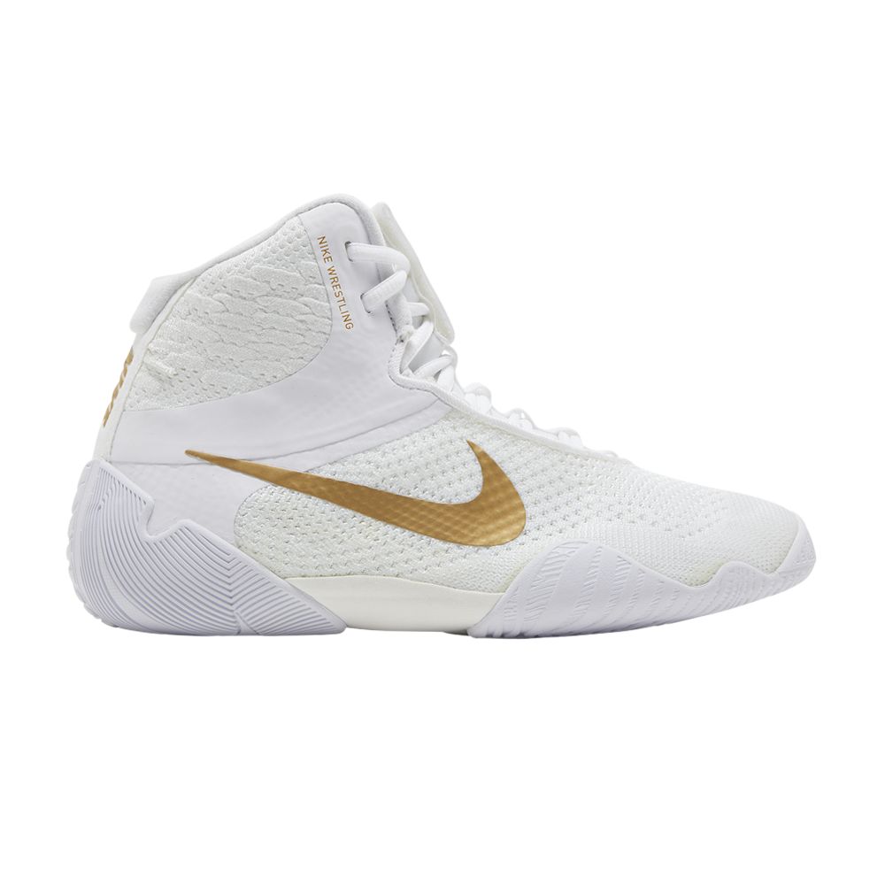 Pre-owned Nike Tawa 'white Metallic Gold'