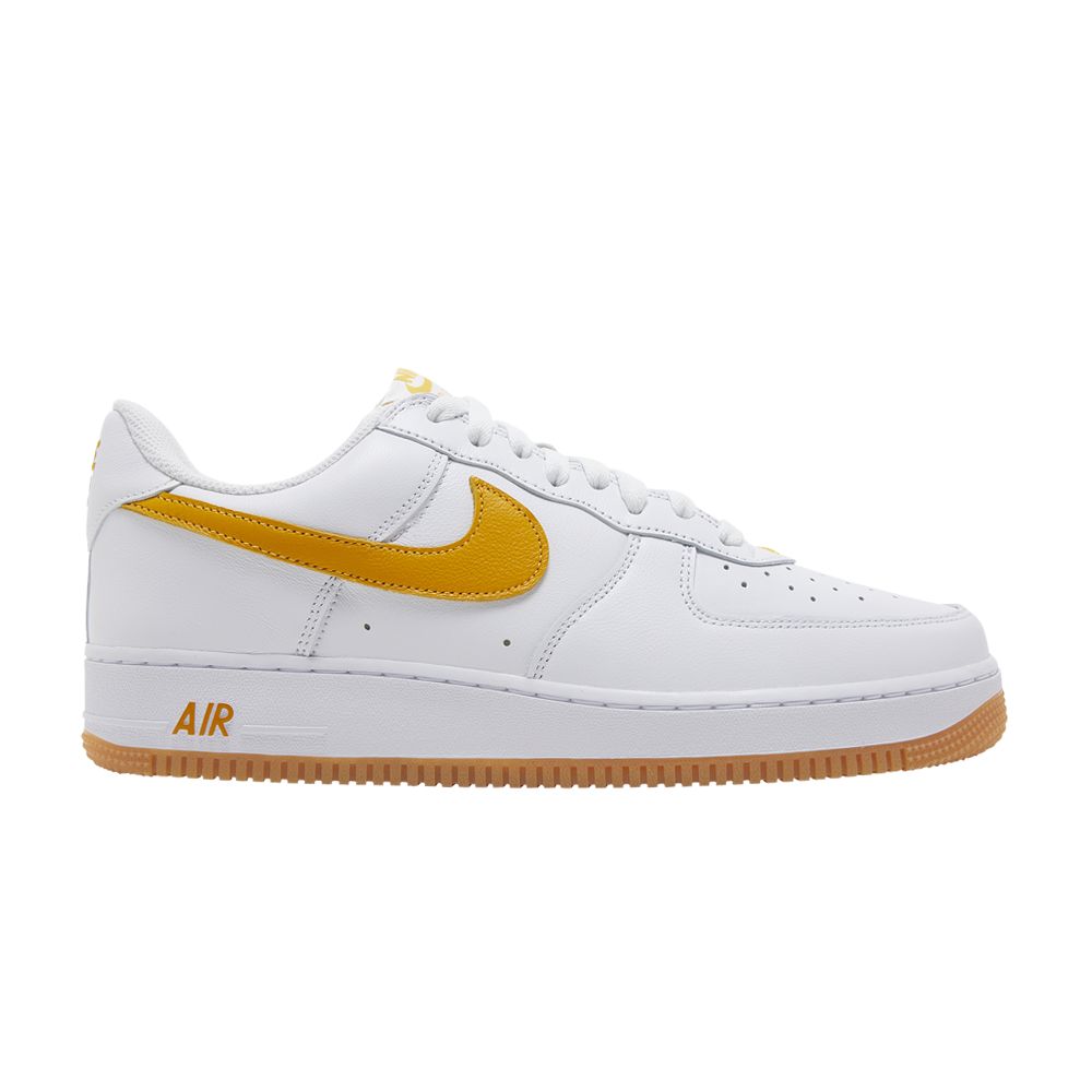 NIKE AIR FORCE 1 LOW 'COLOR OF THE MONTH - WHITE UNIVERSITY GOLD'
