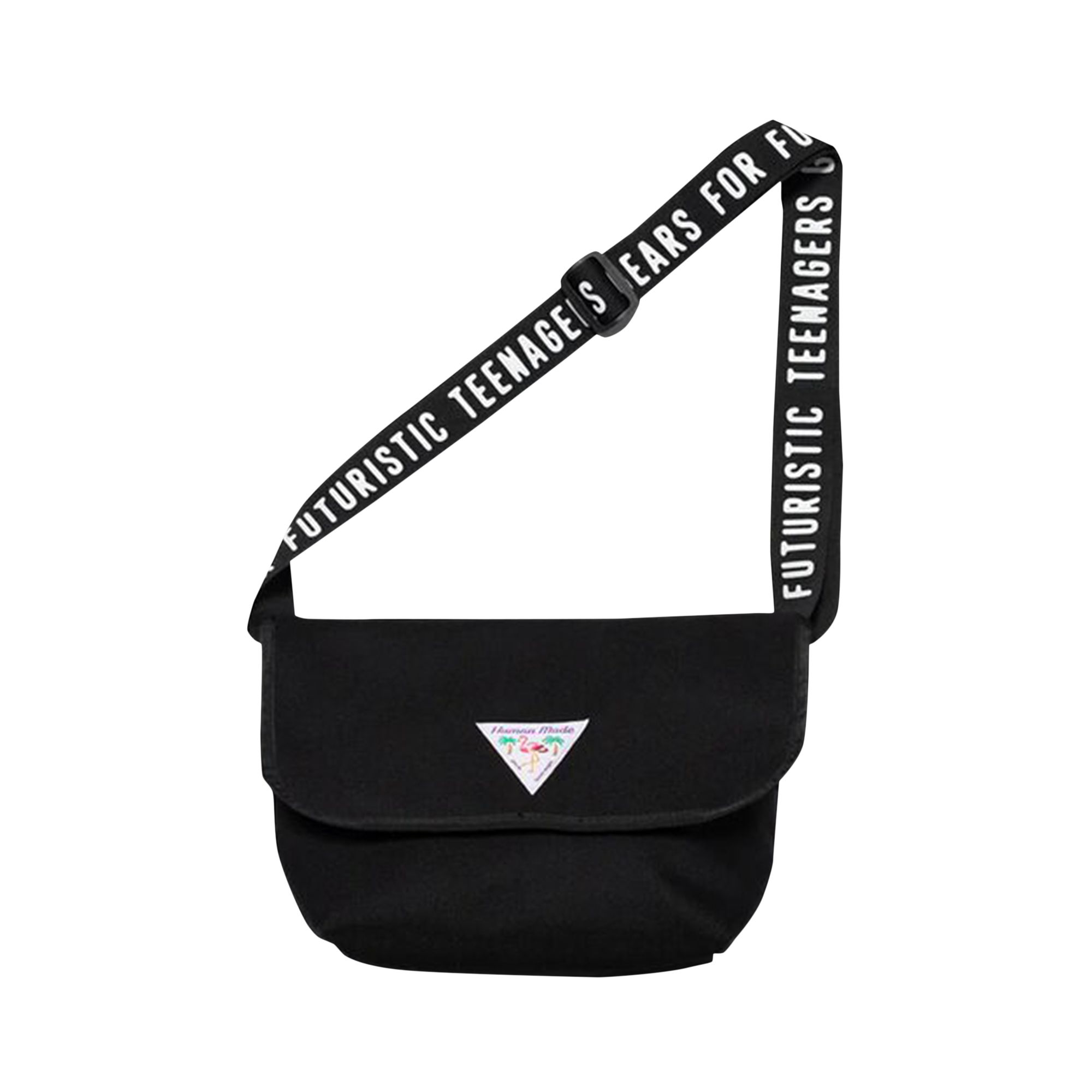 Pre-owned Human Made Small Messenger Bag 'black' | Men's Size Onesize