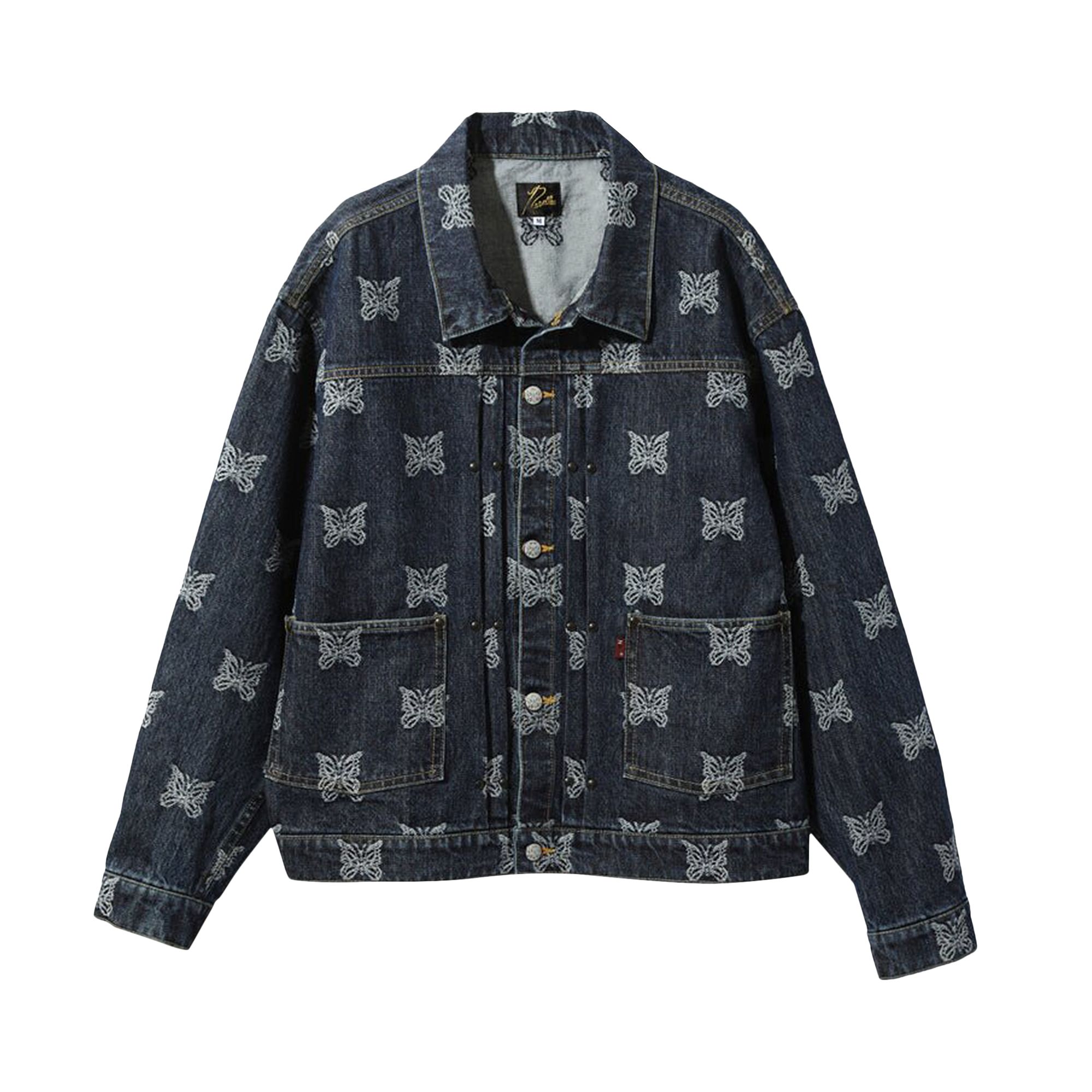 Pre-owned Needles M.w. Jean Jacket 'indigo' | Blue | Men's Size Xl