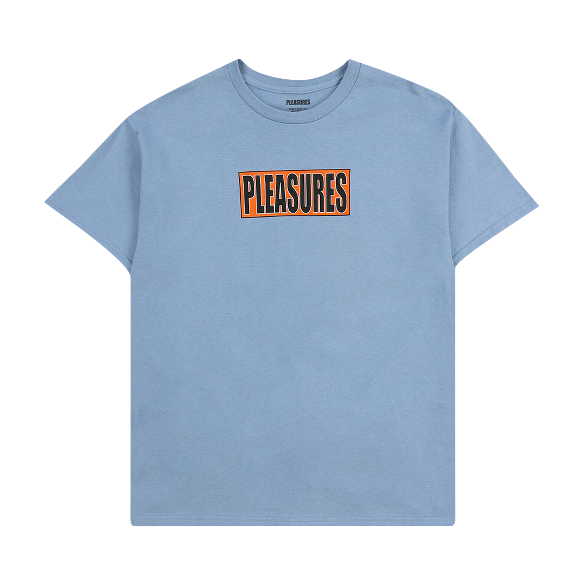Pre-owned Pleasures Thirsty T-shirt 'slate' In Blue