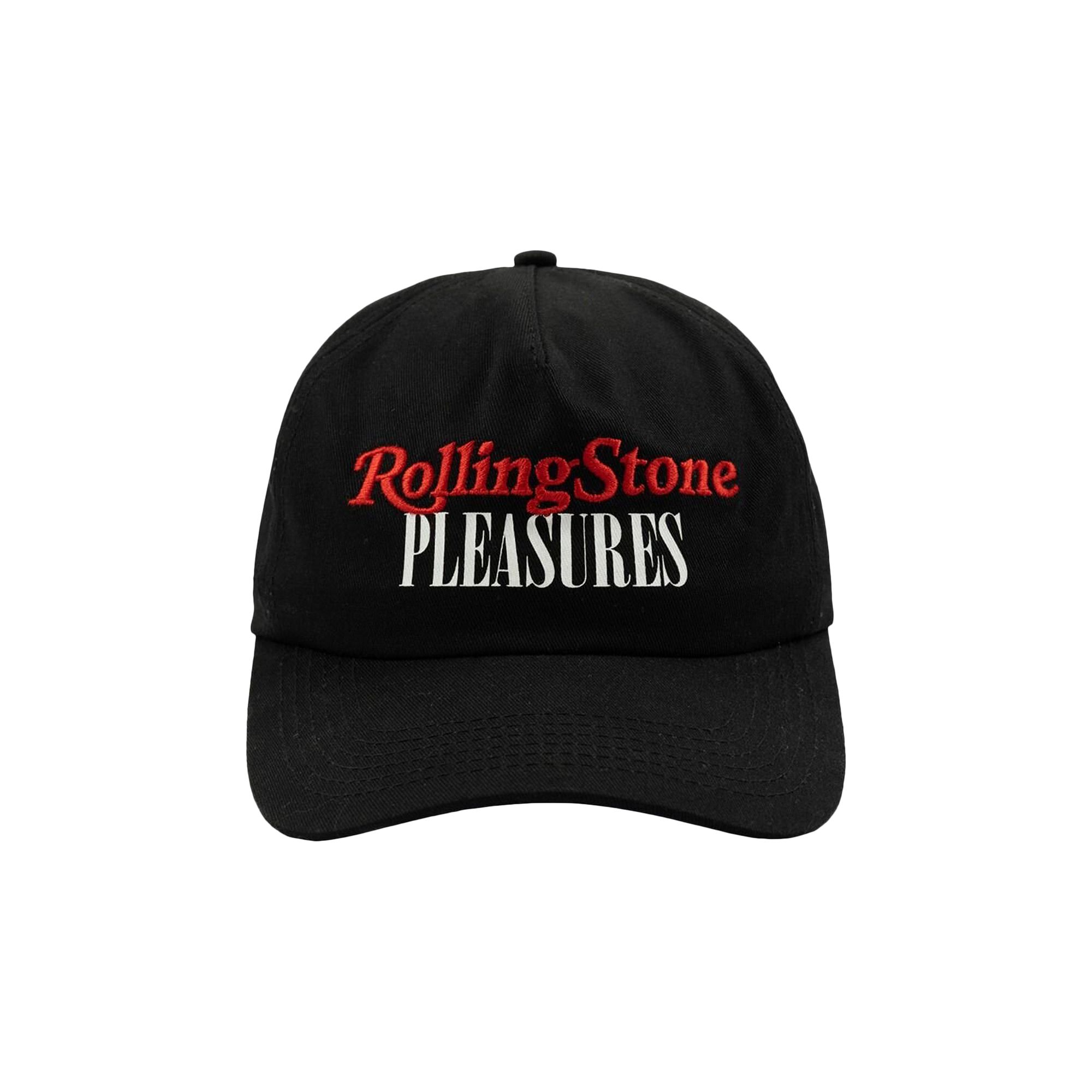 Pre-owned Pleasures Rolling Stone Hat 'black'