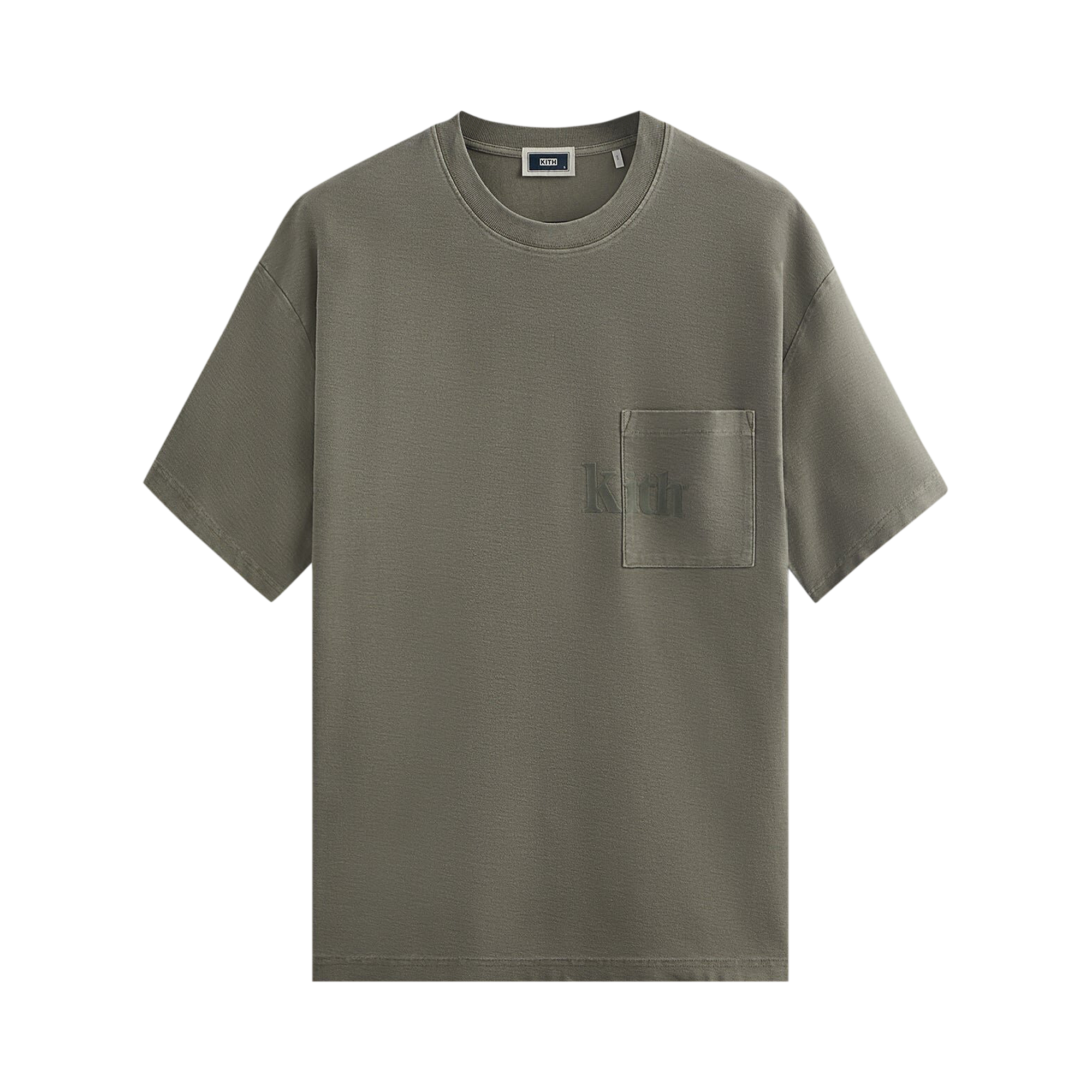 Pre-owned Kith Quinn Tee 'scene' In Green