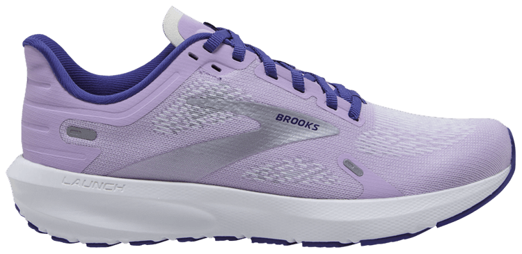 Brooks Wmns Launch 9 Lilac Cobalt