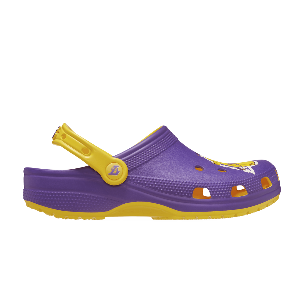 Pre-owned Crocs Nba X Classic Clog 'los Angeles Lakers' In Purple