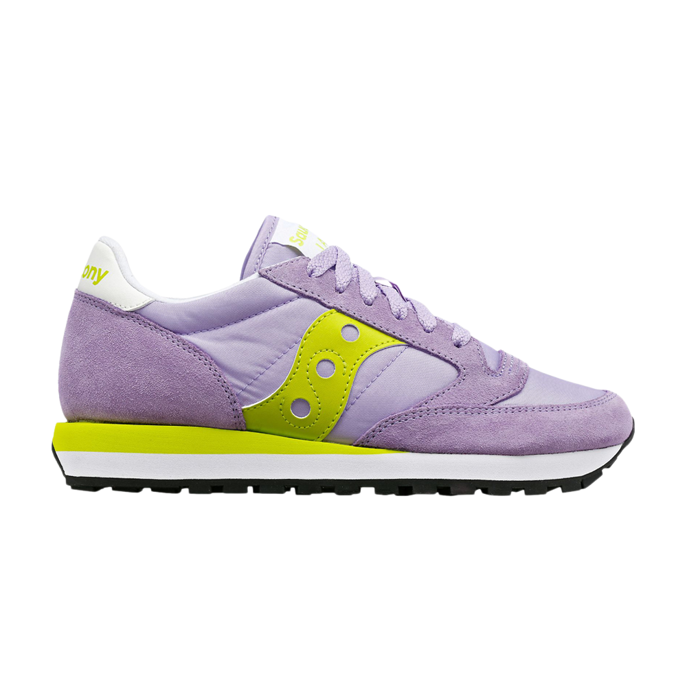 Pre-owned Saucony Wmns Jazz Original 'violet Lime' In Purple