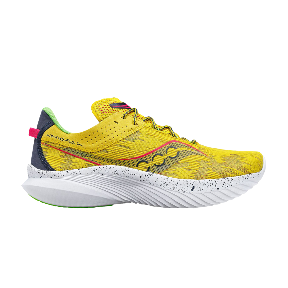 Pre-owned Saucony Wmns Kinvara 14 'sulphur' In Yellow