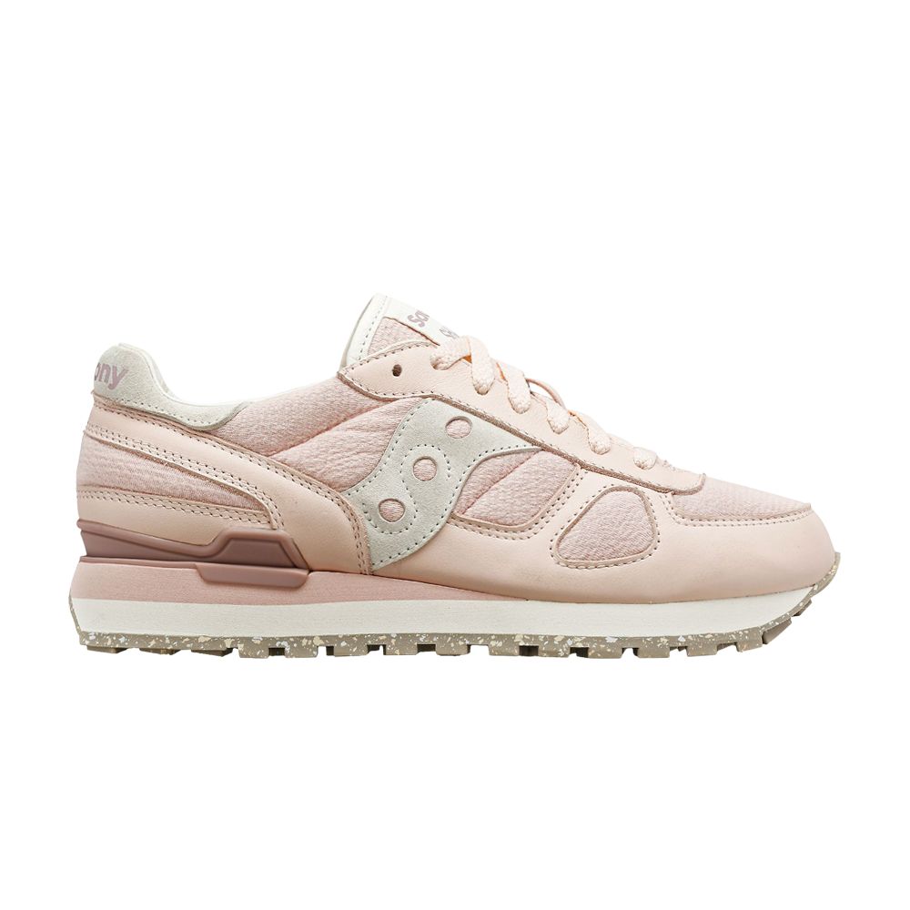 Pre-owned Saucony Wmns Shadow Original 'peach White' In Purple