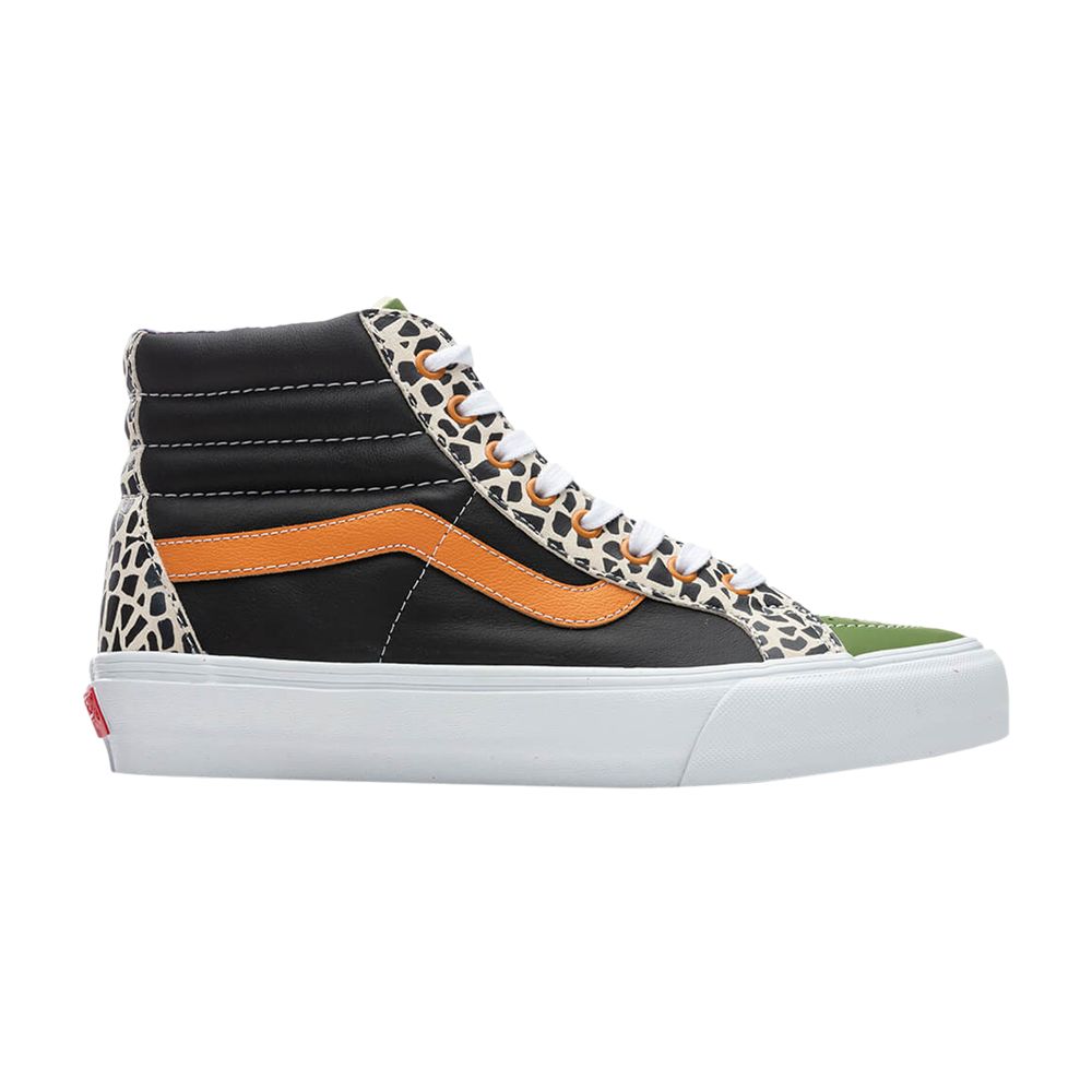 VANS SK8-HI REISSUE EF VLT LX 'ANIMAL PRINT - CACTUS BLACK'