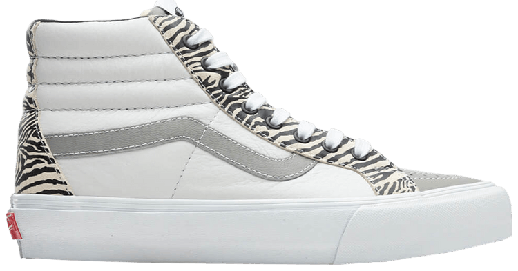 Vans Sk8 Hi Reissue EF VLT LX Animal Print   Drizzle