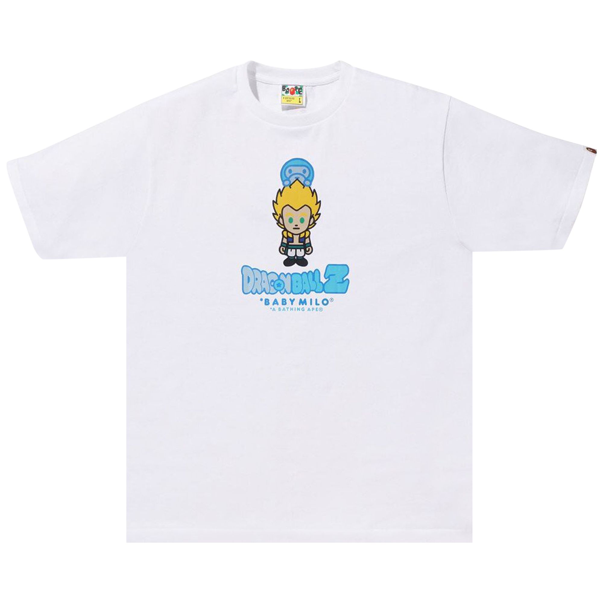 BAPE x Dragon Ball Z Gotenks Baby Milo Tee 'White' | Men's Size S