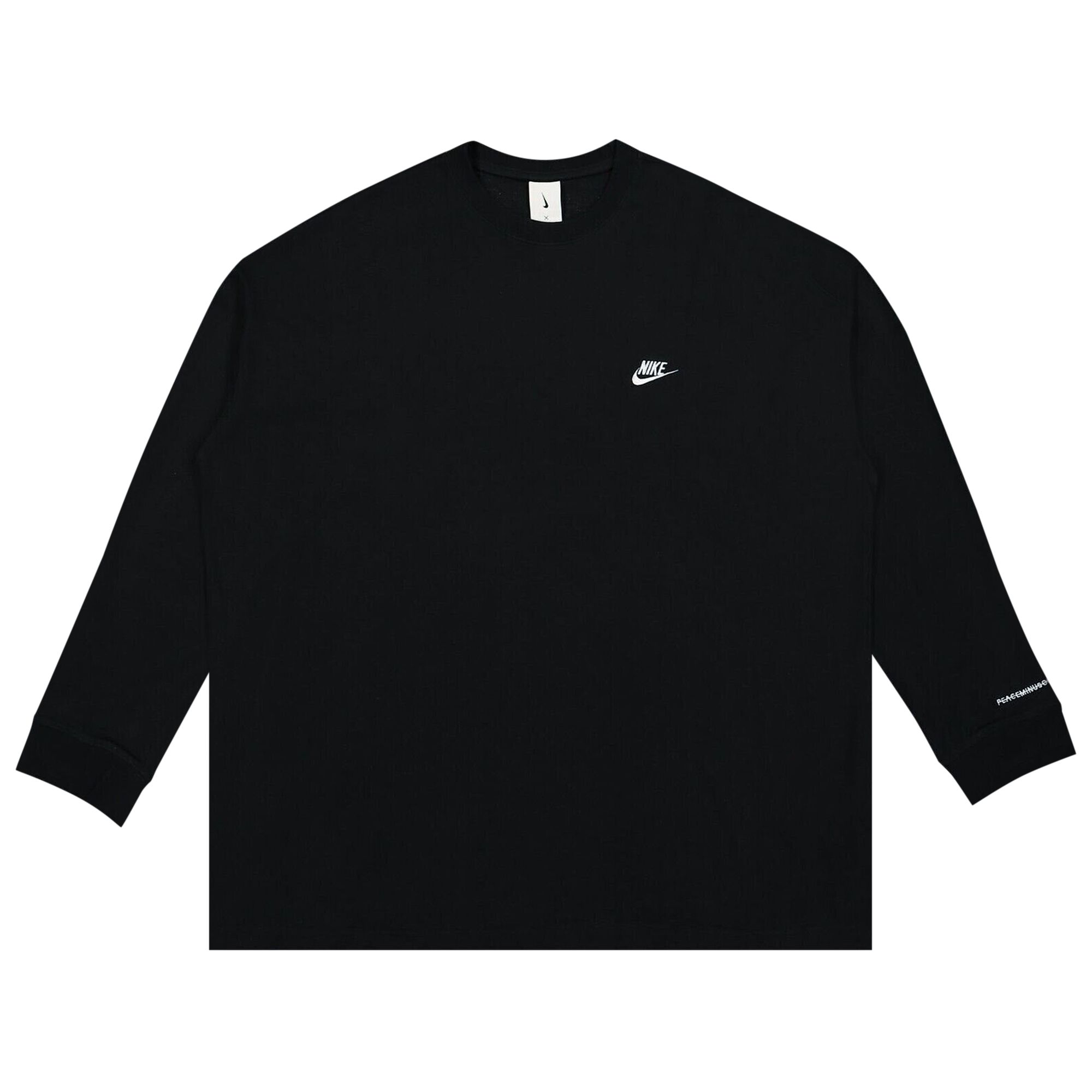 Nike x PEACEMINUSONE G-Dragon Long-Sleeve T-shirt 'Black' | Men's Size XL