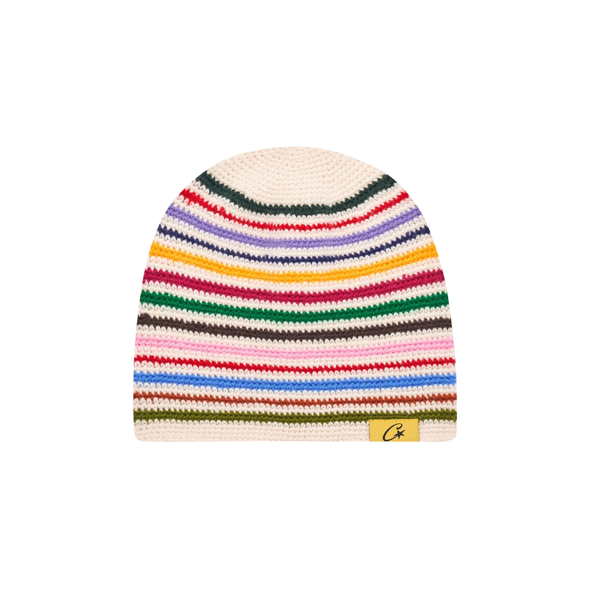 Pre-owned Corteiz Crochet Beanie 'multicolor' In Multi-color