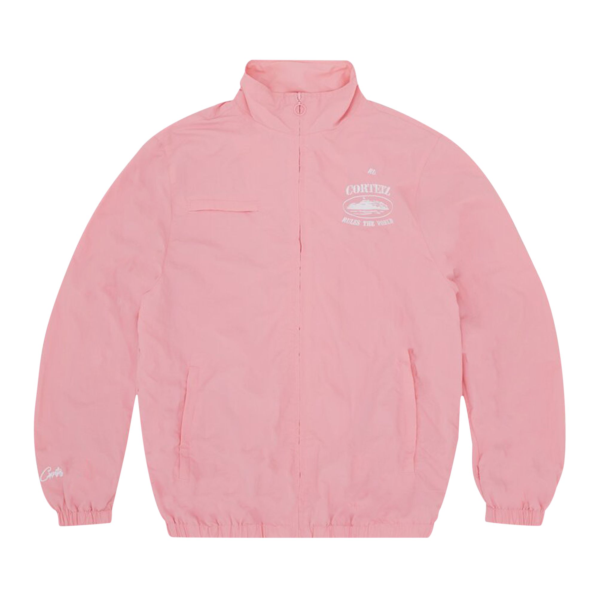 Corteiz Shukushuku Jacket 'Baby Pink' | Men's Size XS
