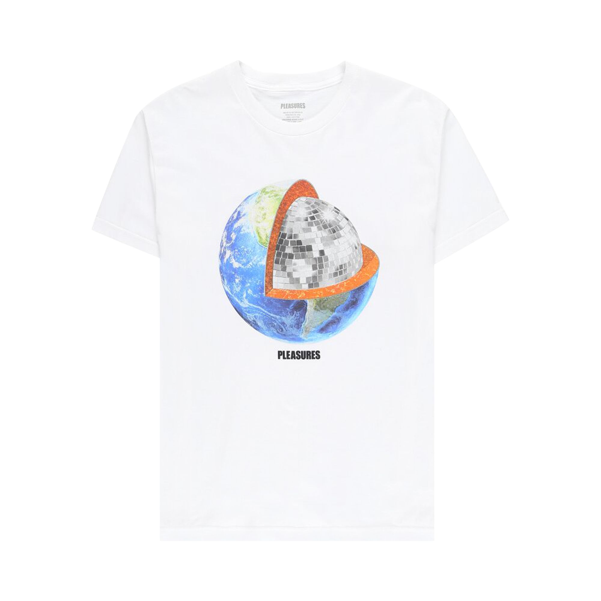 Pleasures Dance T-Shirt 'White' | Men's Size S