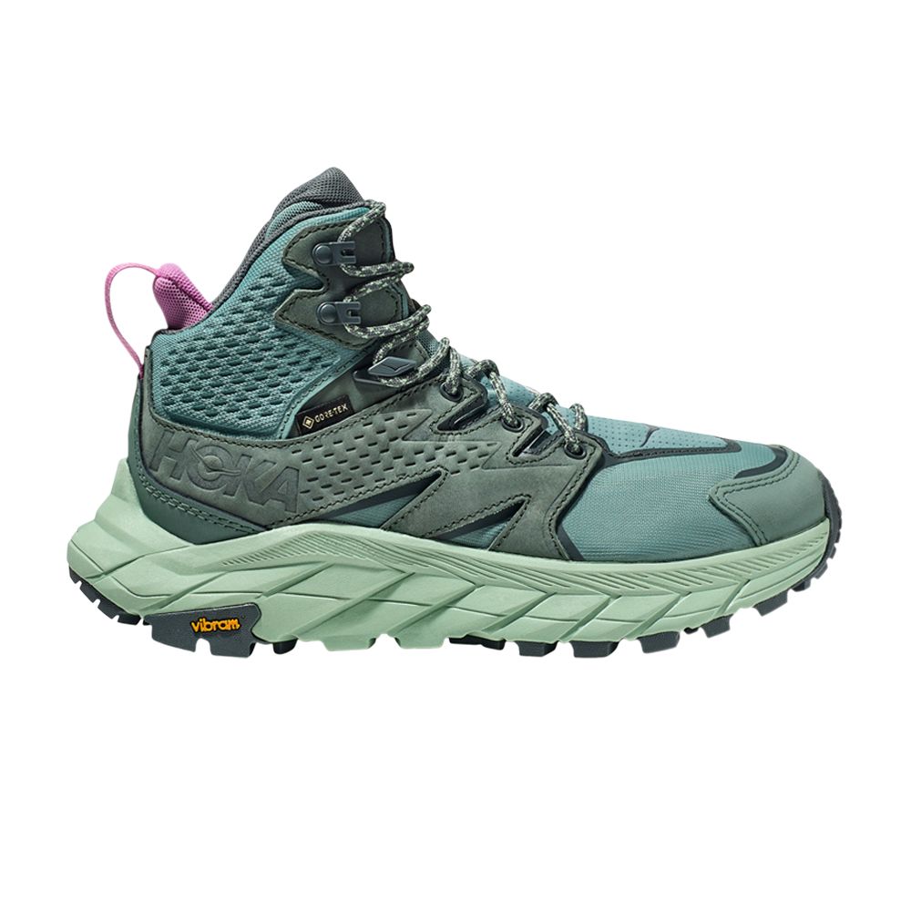 Pre-owned Hoka Wmns Anacapa Mid Gore-tex 'trellis Mist Green'