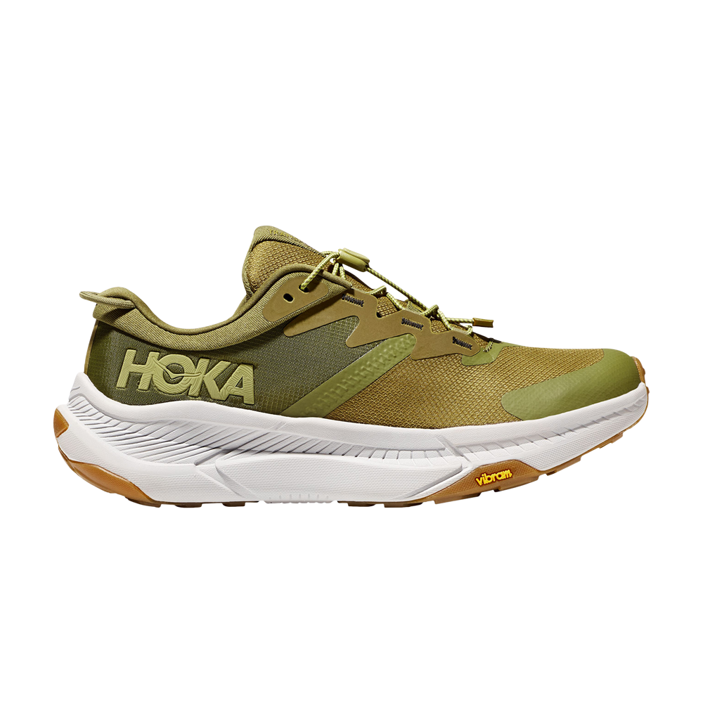 Pre-owned Hoka One One Transport 'avocado' In Green