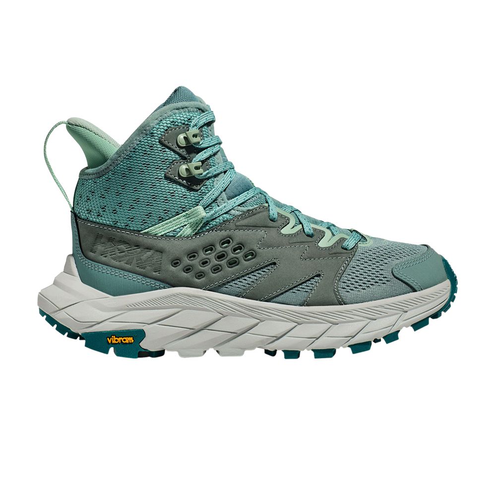 Pre-owned Hoka One One Wmns Anacapa Breeze Mid 'trellis Mist Green'