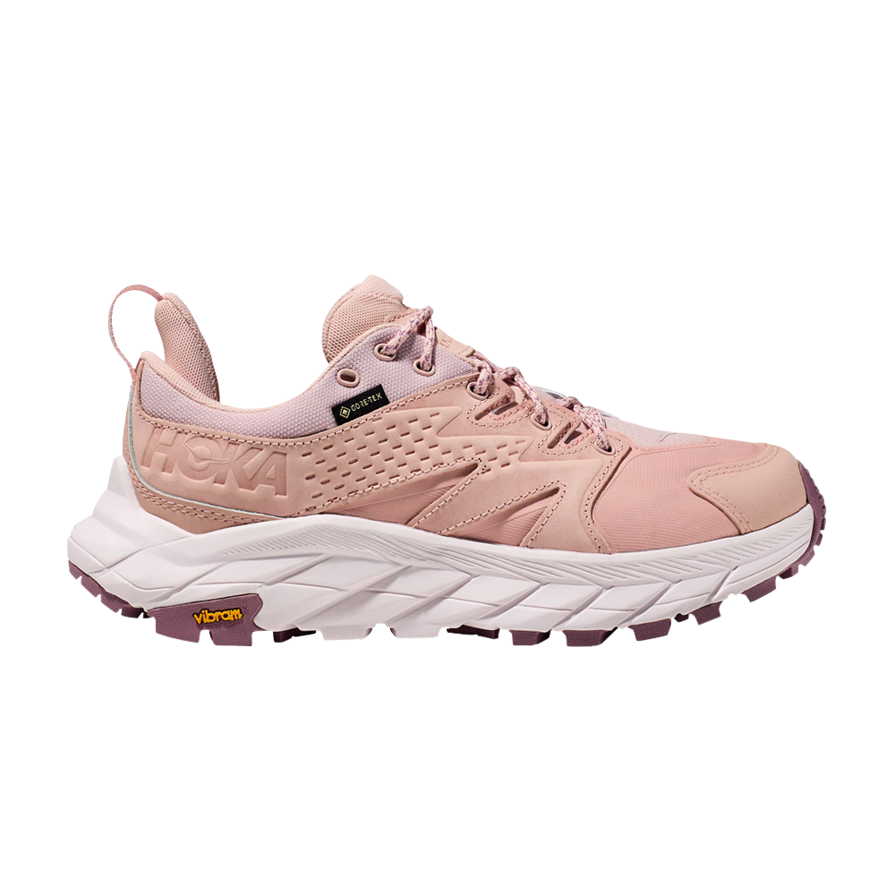 Pre-owned Hoka One One Anacapa Low Gore-tex 'peach Whip' In Pink