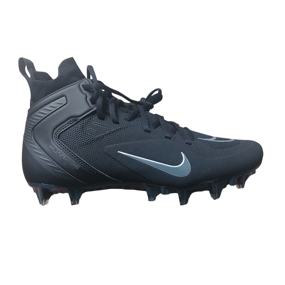 Nike Alpha Huarache 8 Elite LAX 'Black Metallic Silver' | Men's Size 8.5 - CW4447-001