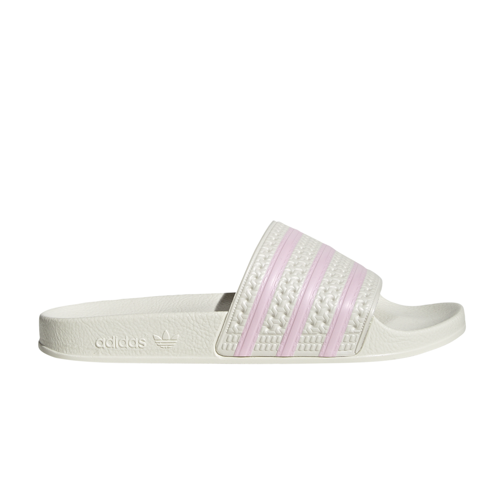 Pre-owned Adidas Originals Wmns Adilette Slide 'off White Clear Pink'