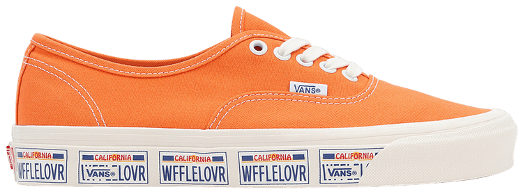 Vans vault authentic orange best sale