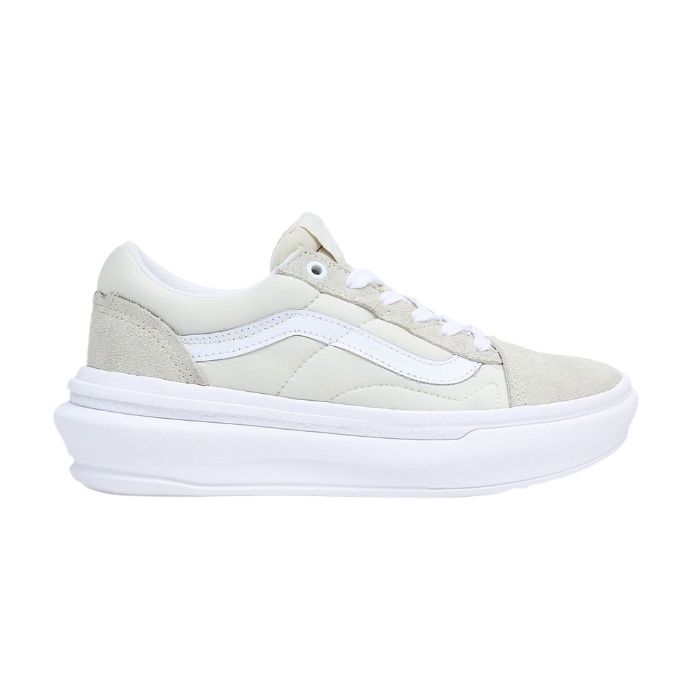 VANS Pre-owned Old Skool Overt Cc 'sand White' In Cream