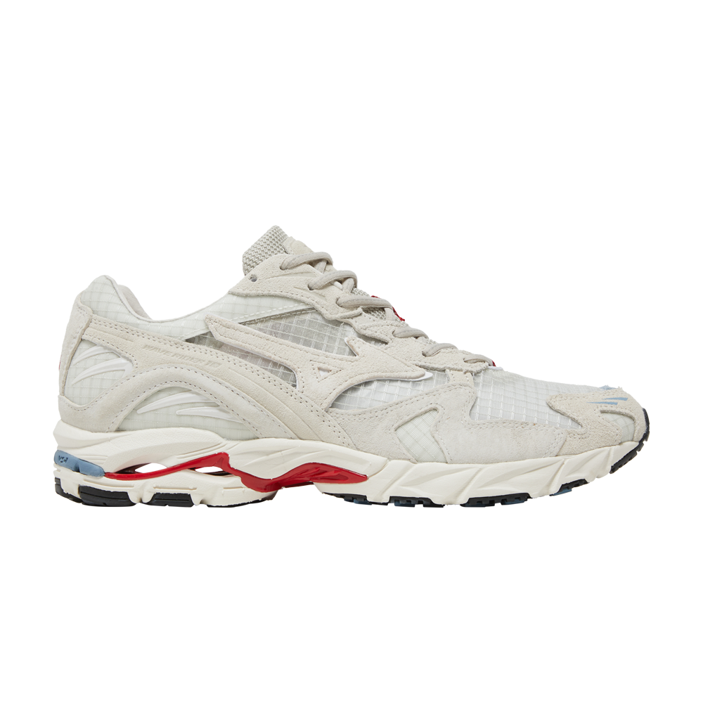 Pre-owned Mizuno Highsnobiety X Wave Rider 10 'duality & Balance' In White