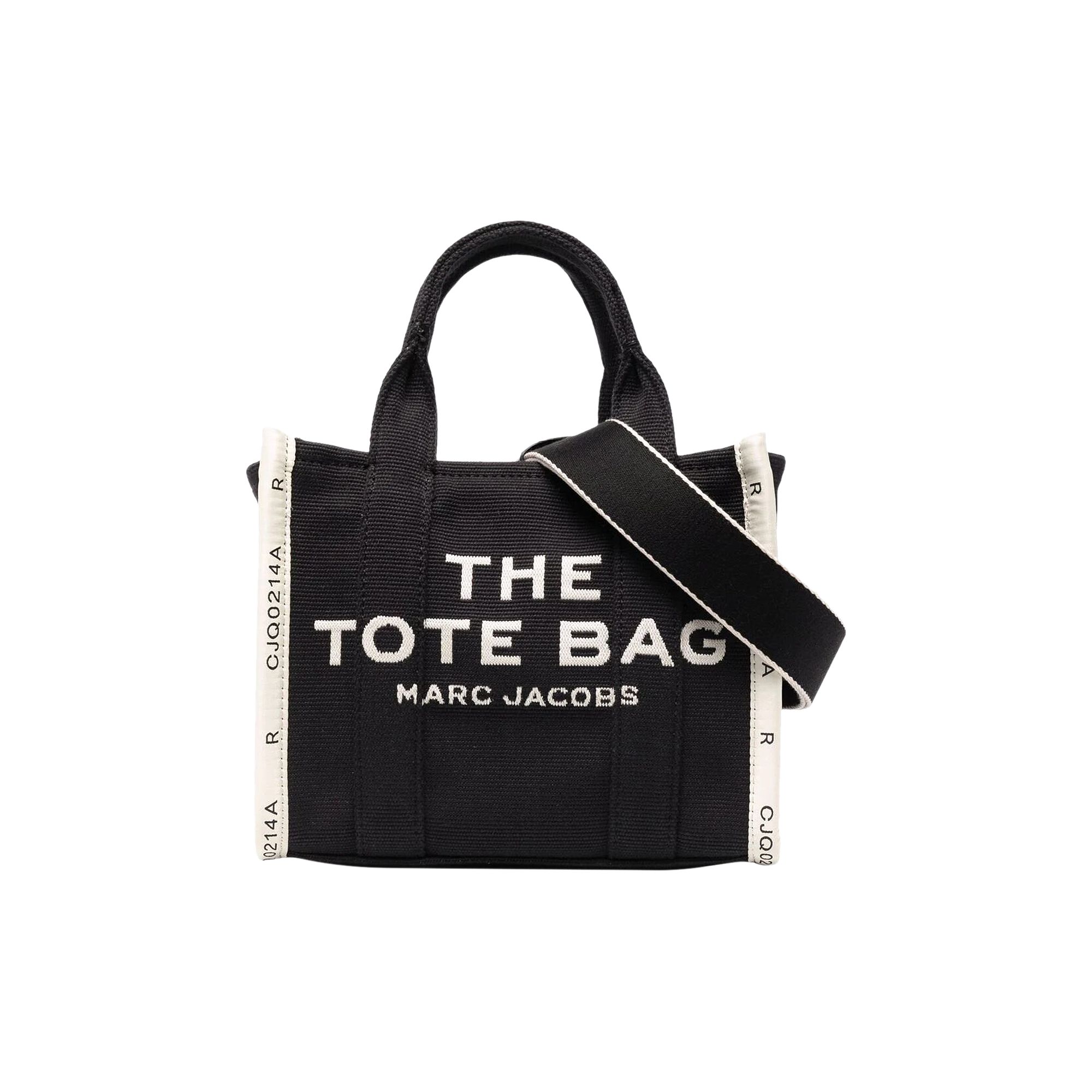 Pre-owned Marc Jacobs The Jacquard Mini Tote Bag 'black'