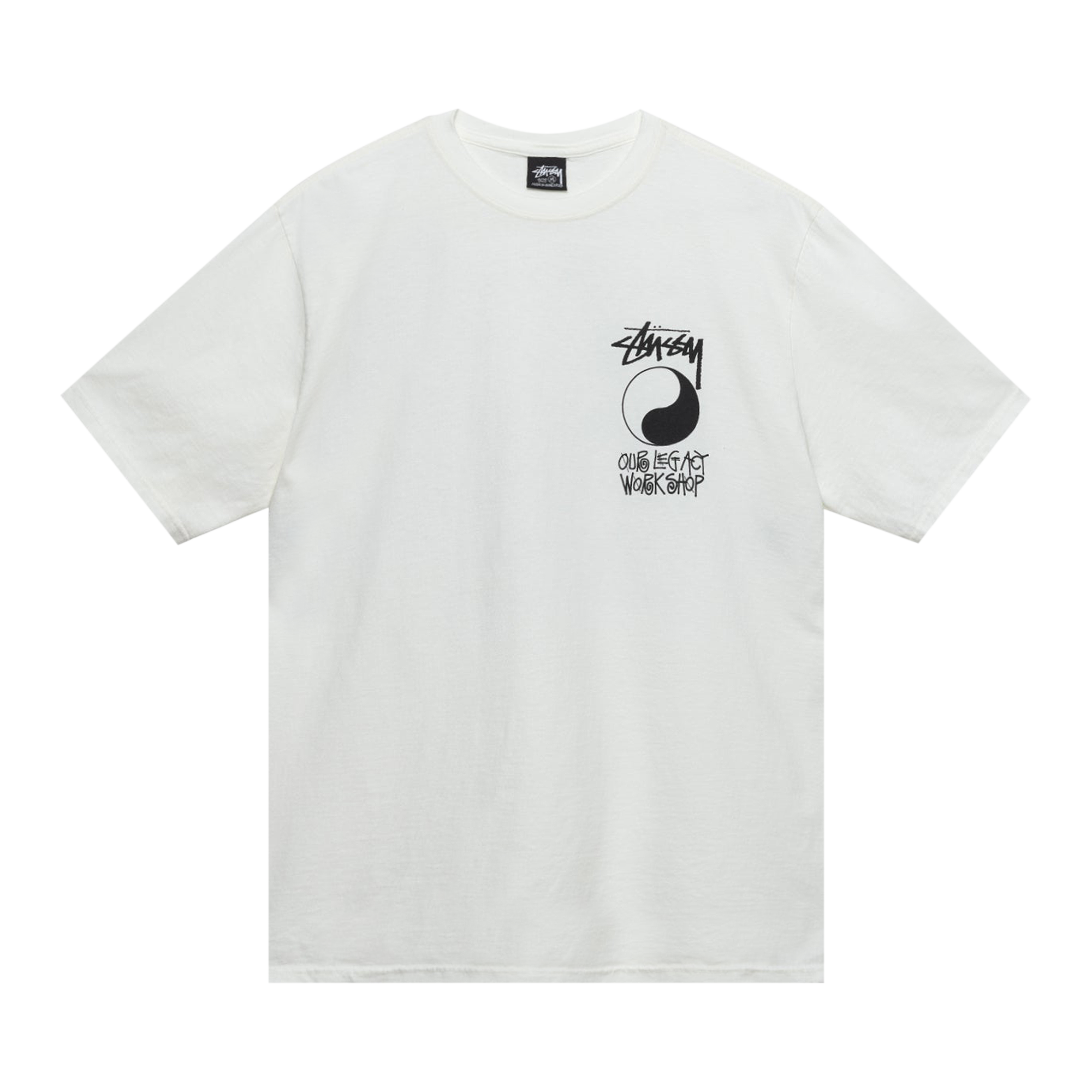 Pre-owned Stussy X Our Legacy Frame Pigment Dyed Tee 'natural' In White